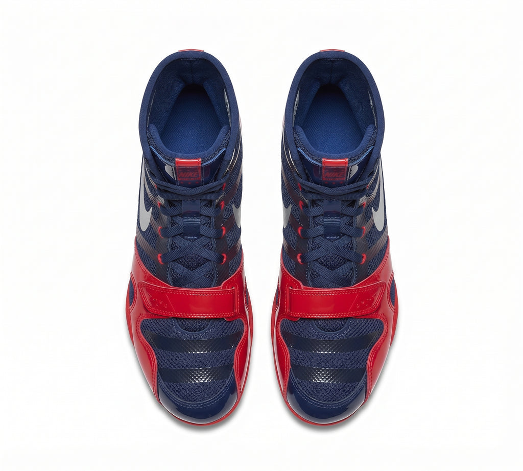 Nike Hyperko 1 Boxing Boots Red/Blue | Elite Ring Agility