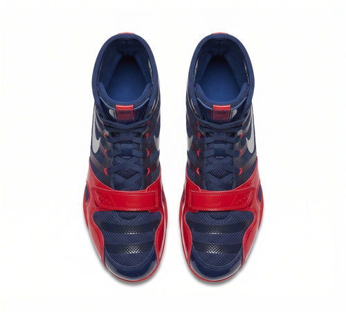 Nike Hyperko 1 Boxing Boots Red/Blue | Elite Ring Agility