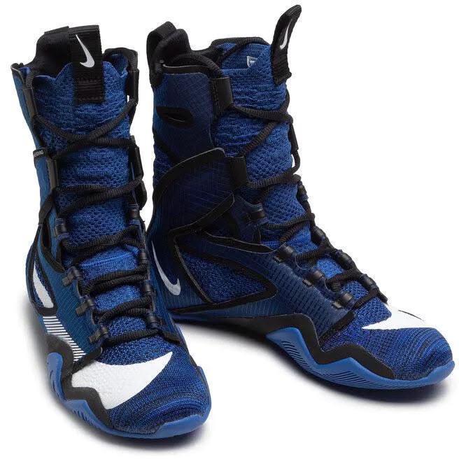 Nike Hyperko 2 Boxing Shoes Royal Blue | High-Top Flyknit