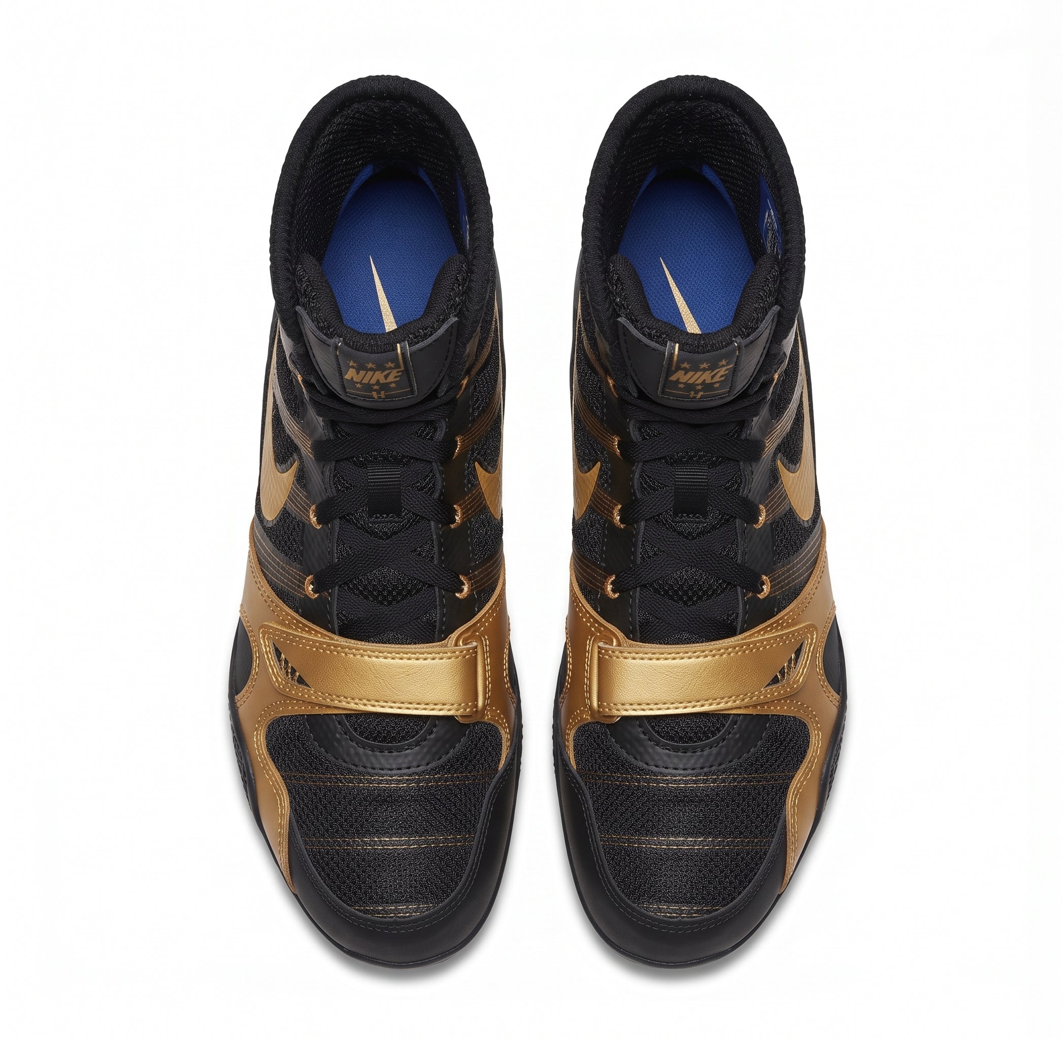 Nike HyperKO 1 Black/Gold midsole and outsole detail for quick pivots